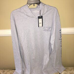 Vineyard Vines men's hooded long sleeve shirt